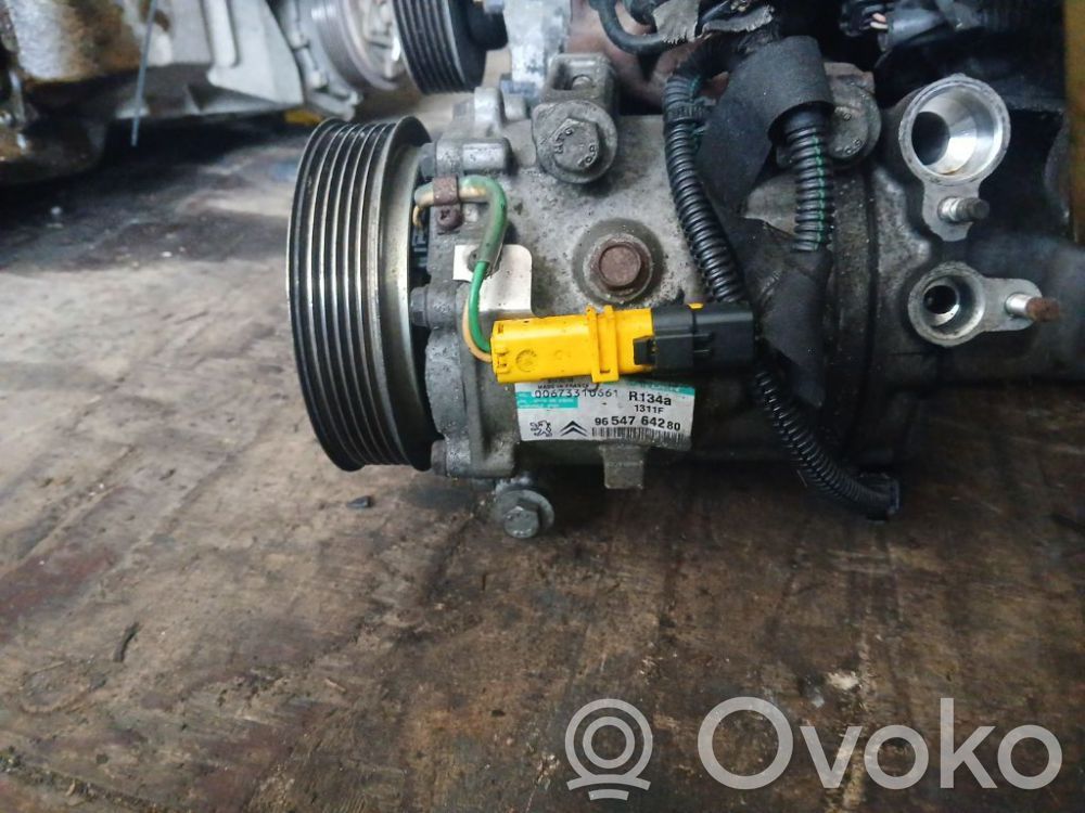 Peugeot 407 Compressore aria condizionata (A/C) (pompa)