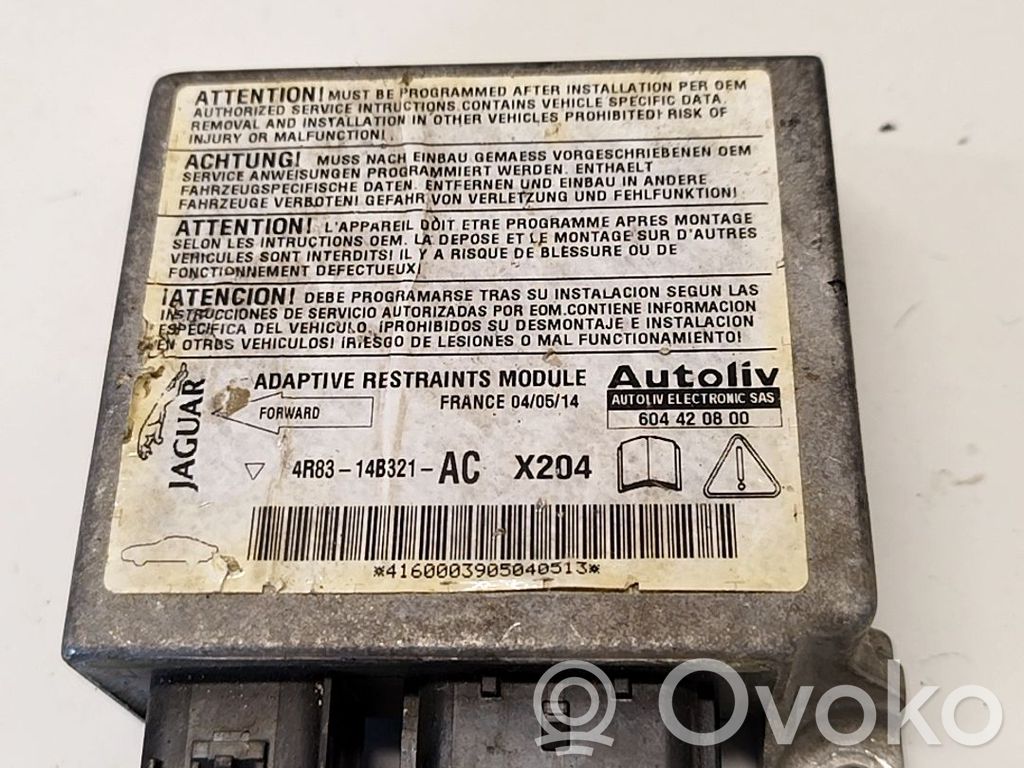 Jaguar S-Type Module de contrôle airbag
