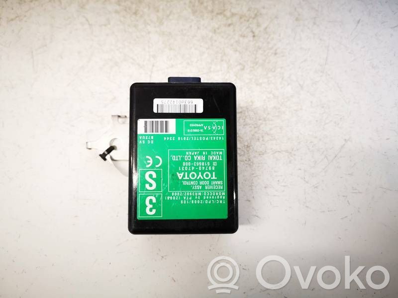 Toyota Prius (XW30) Autres unités de commande / modules