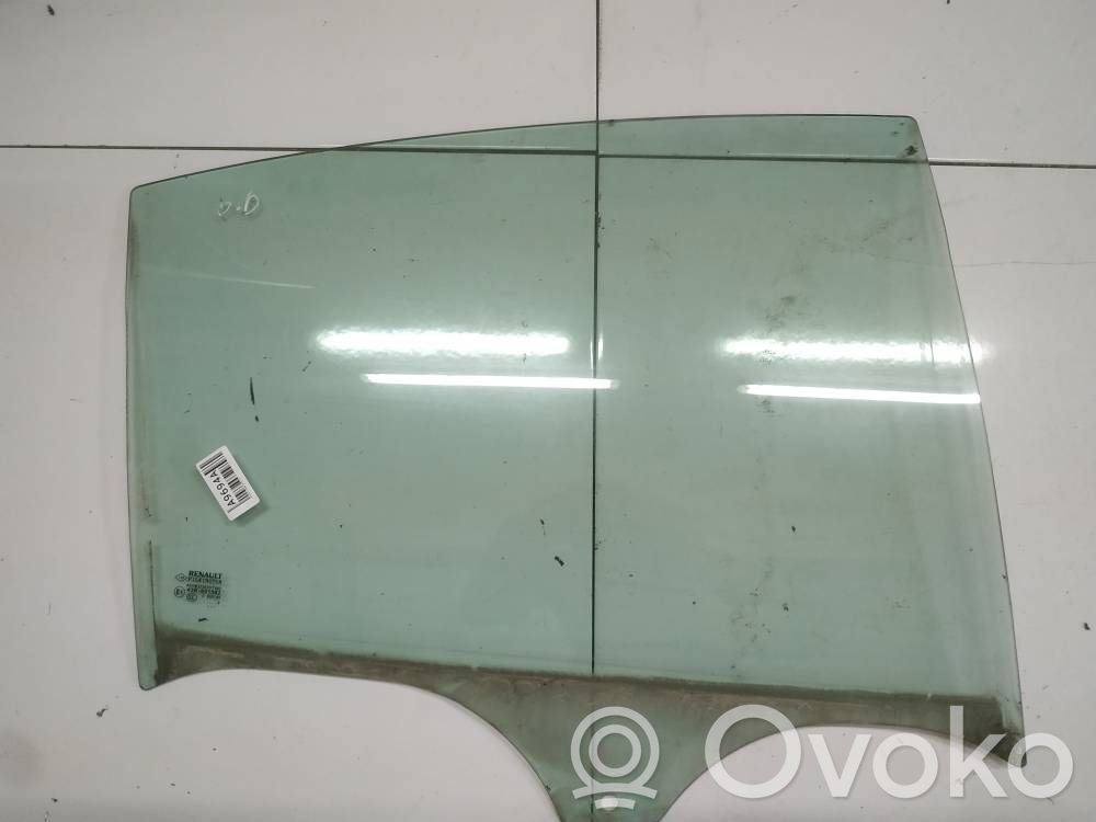 Renault Laguna III Vetro del finestrino della portiera posteriore 