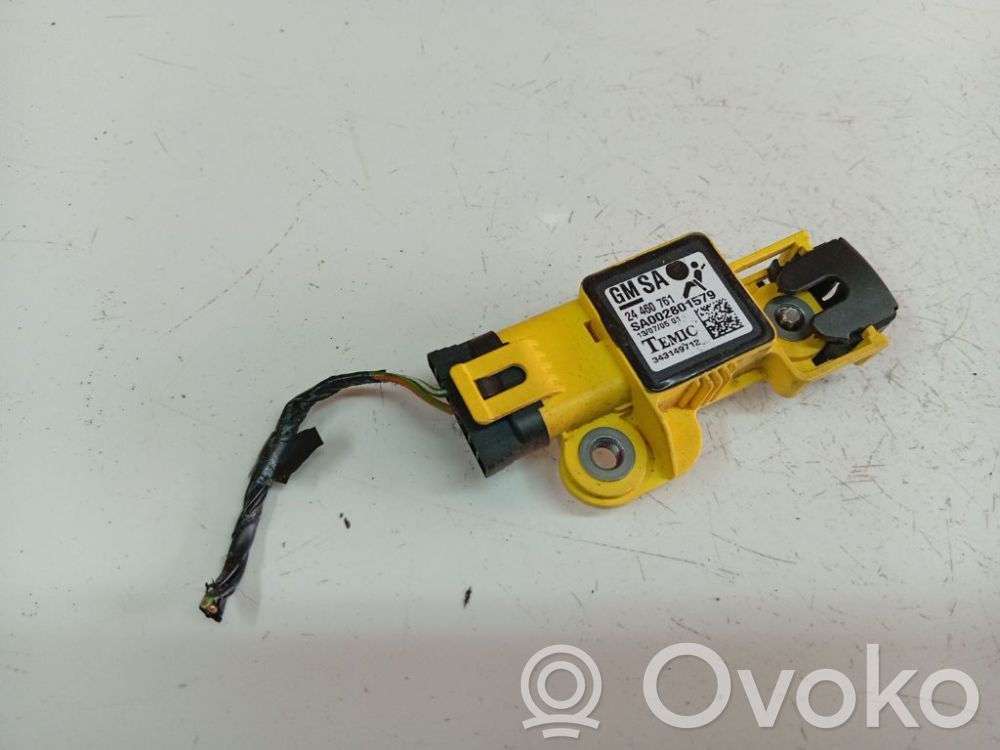 Opel Astra H Airbagsensor Crashsensor Drucksensor 