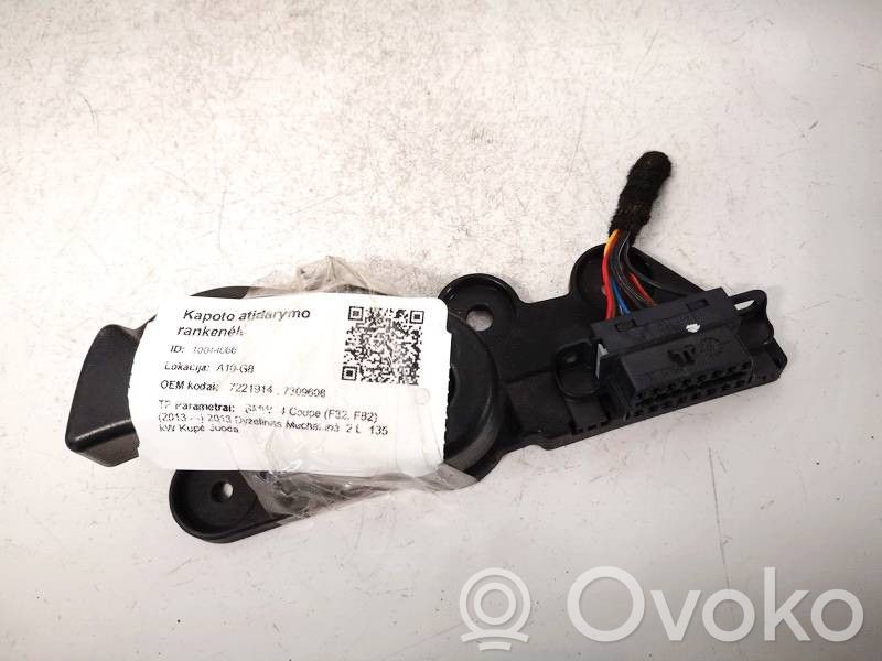 BMW 4 F32 F33 Konepellin lukituksen vapautuskahva 