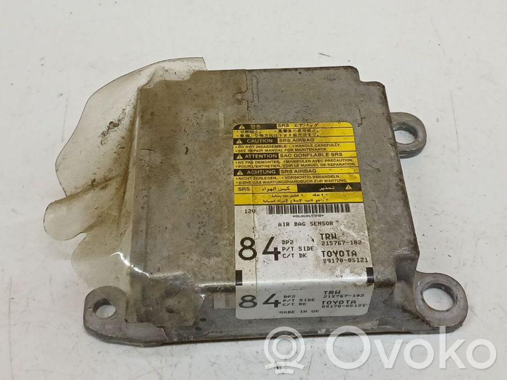 Toyota Avensis T250 Unidad de control/módulo del Airbag