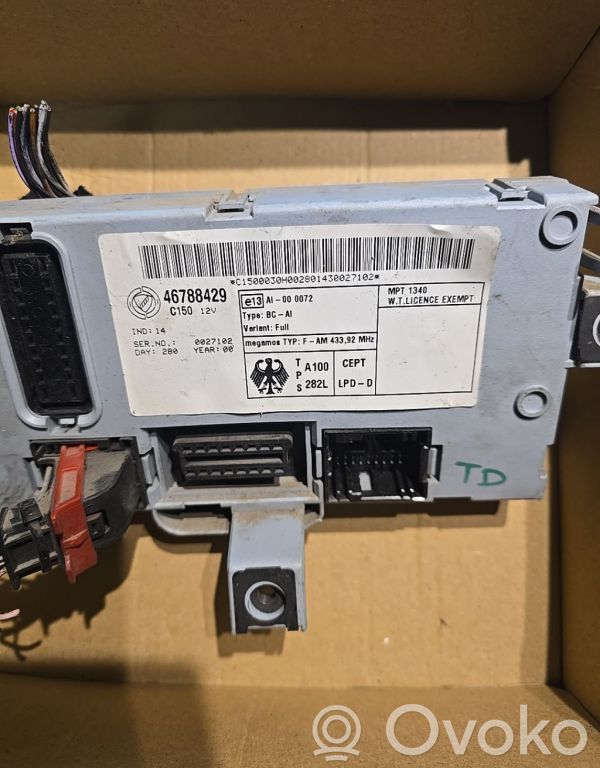 Fiat Punto (188) Comfort/convenience module