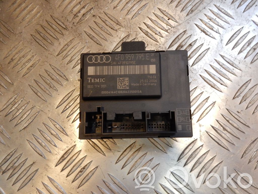 Unité de commande module de porte   4F0959795E,4370