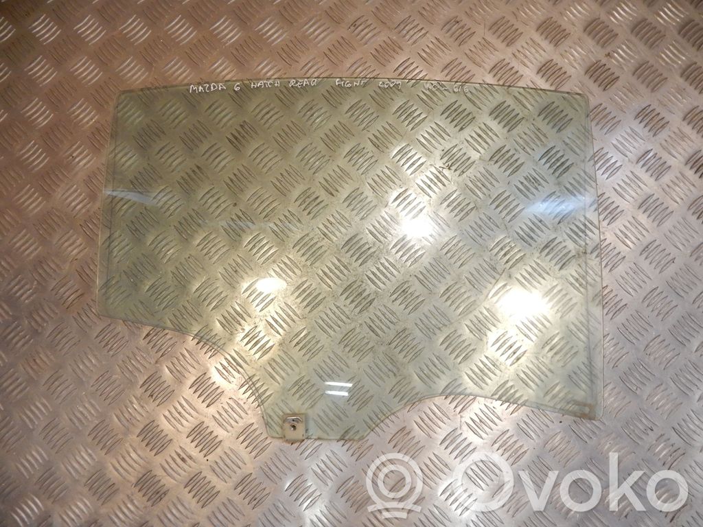 Mazda 6 Luna de la puerta trasera 