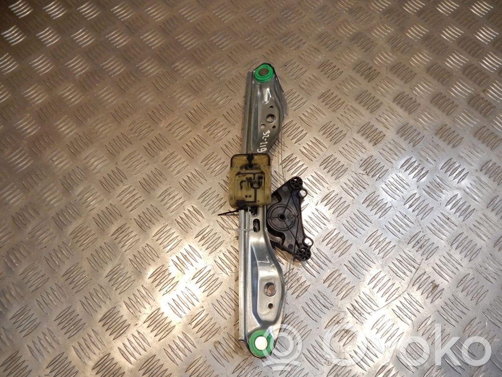 Volvo S80 Mechanizm podnoszenia szyby tylnej bez silnika 