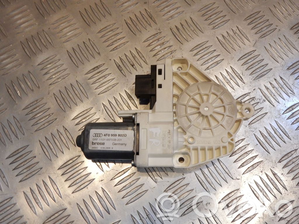 Audi A6 S6 C6 4F Motorino alzacristalli della portiera anteriore 