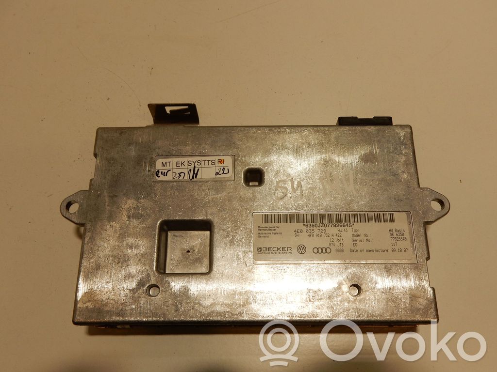Audi A6 S6 C6 4F Unité / module navigation GPS 