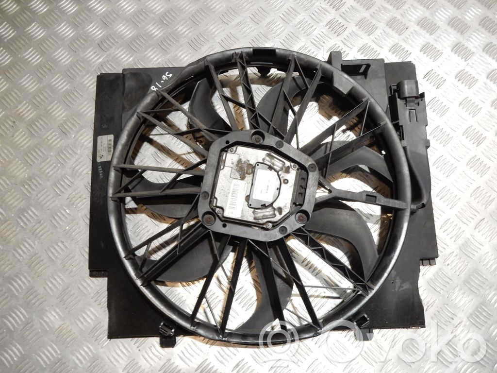BMW 5 E60 E61 Elektrinis radiatorių ventiliatorius 
