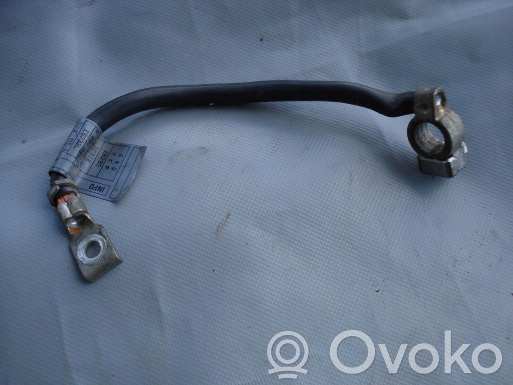 BMW 3 E46 Câble négatif masse batterie 
