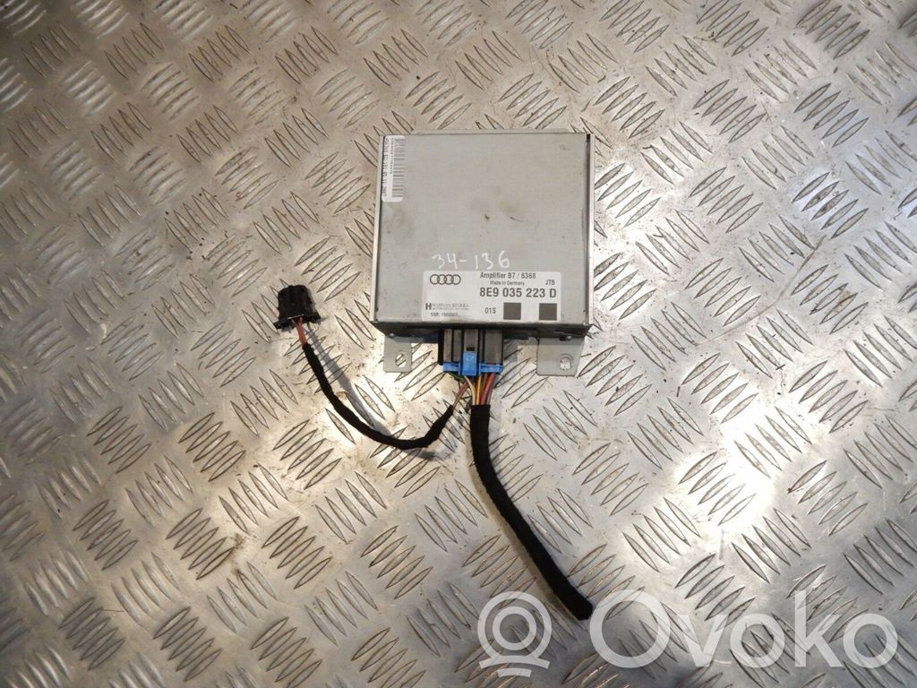Audi A4 S4 B7 8E 8H Sound amplifier 