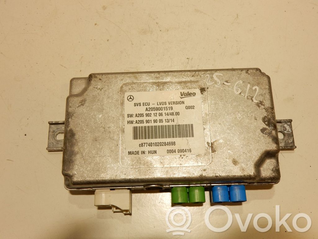Mercedes-Benz GLK (X204) Modul unitate control cameră 
