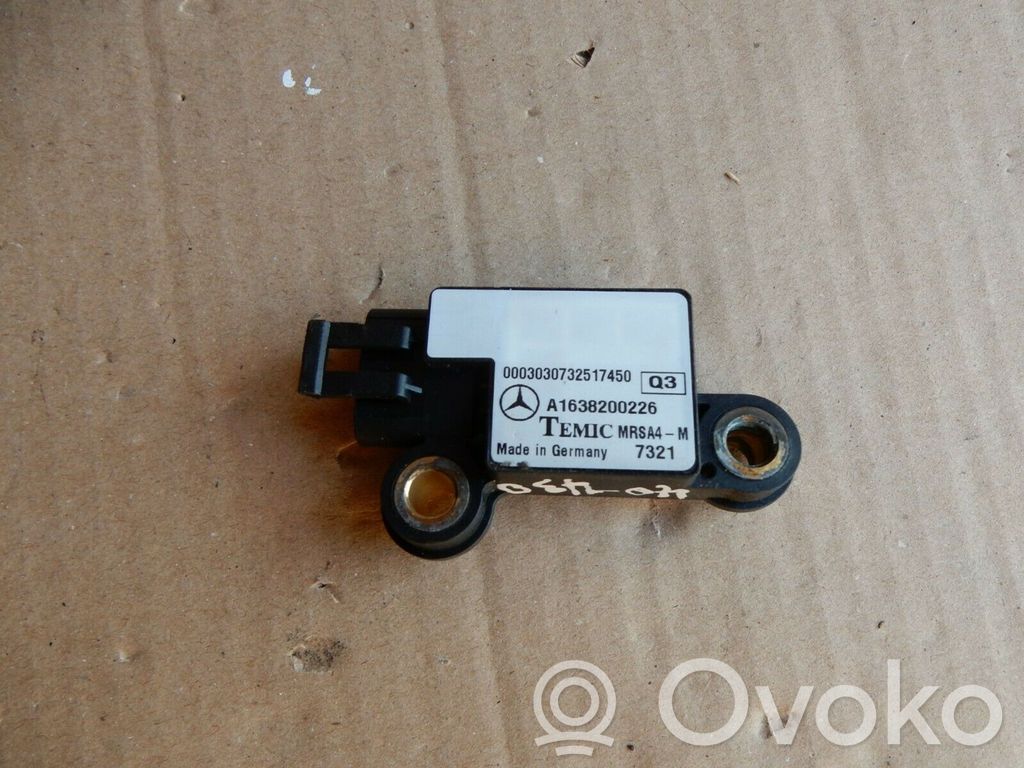 Mercedes-Benz ML W163 Gaisa spilvenu trieciensensors 