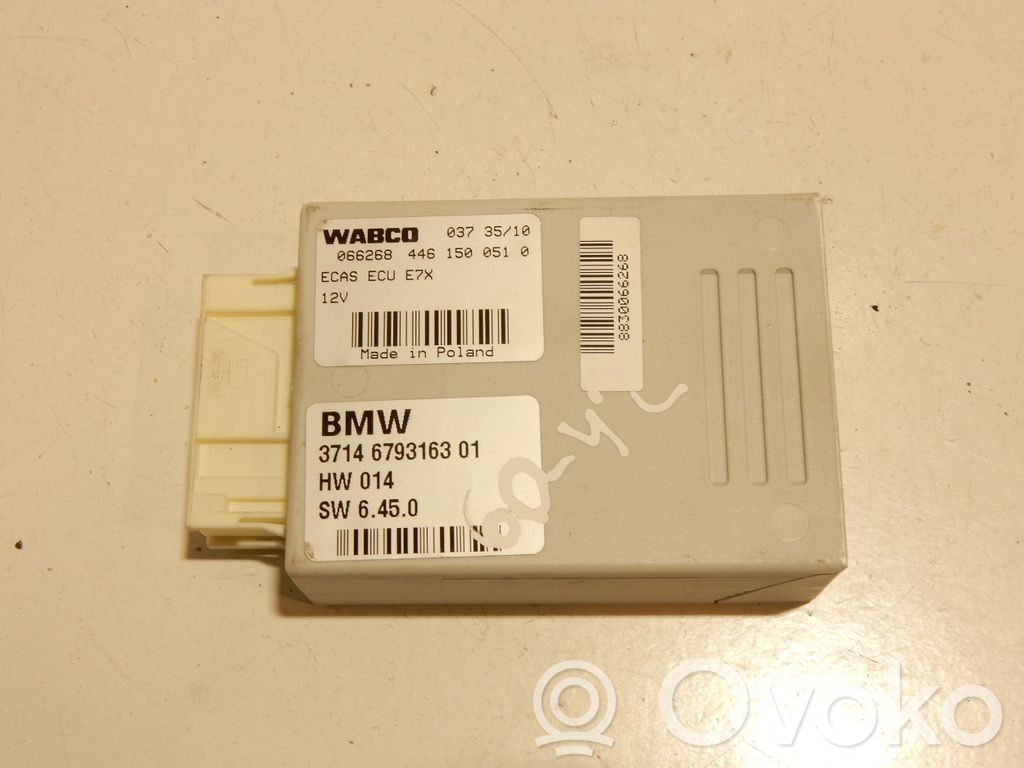 BMW X5 E70 Air suspension control unit module (rear) 