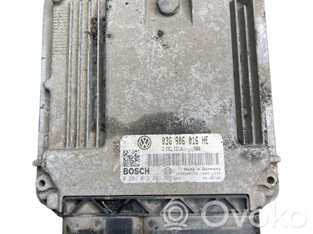 Seat Toledo III (5P) Engine control unit/module 