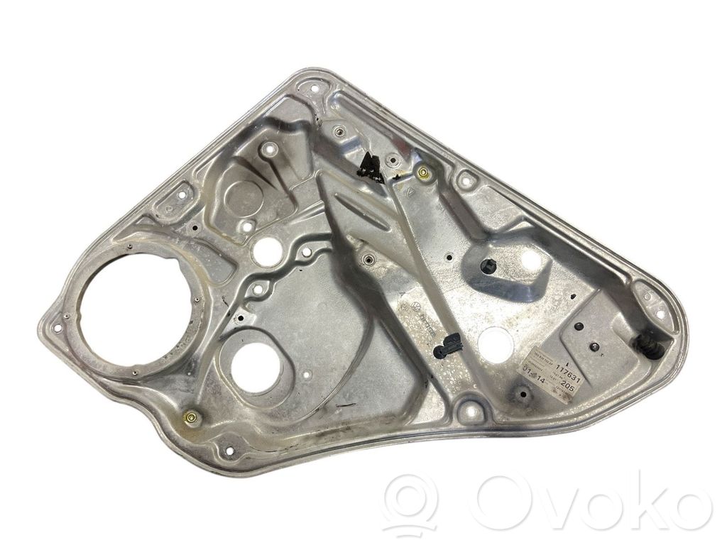 Volkswagen PASSAT B5 Mechanizm podnoszenia szyby tylnej bez silnika 