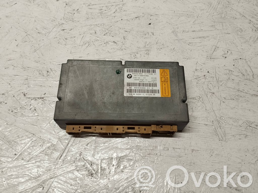 Unidad de control/módulo del Airbag   65776943089,6943089,532221842