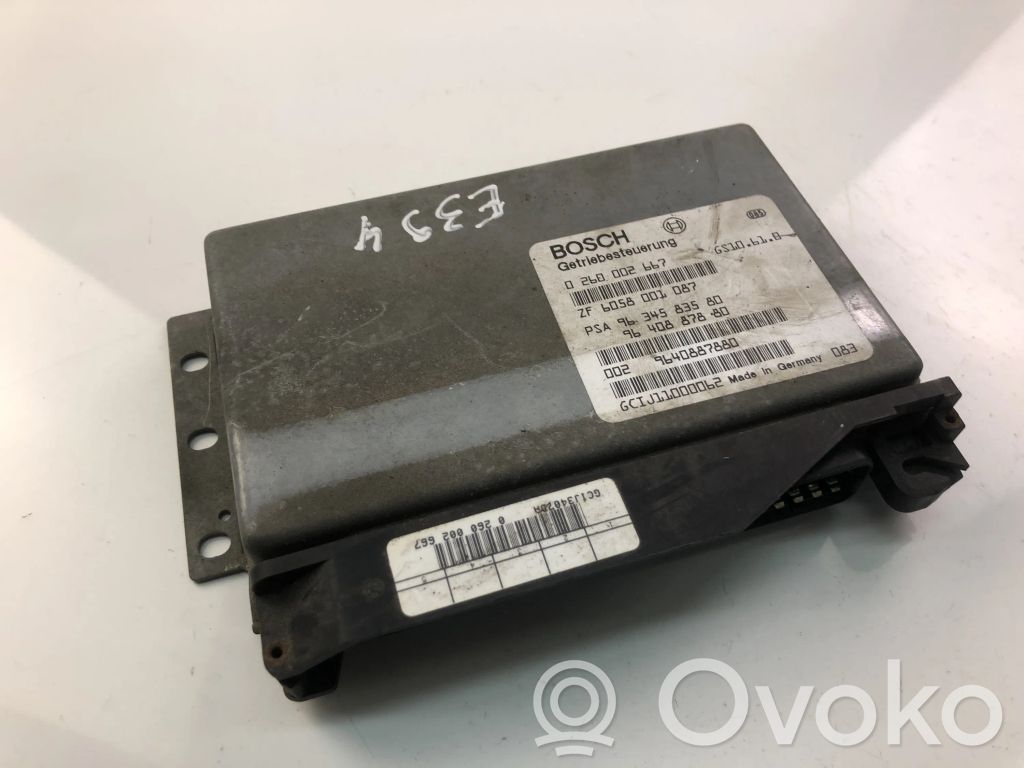 Peugeot 607 Unitate control motor/modul ECU 