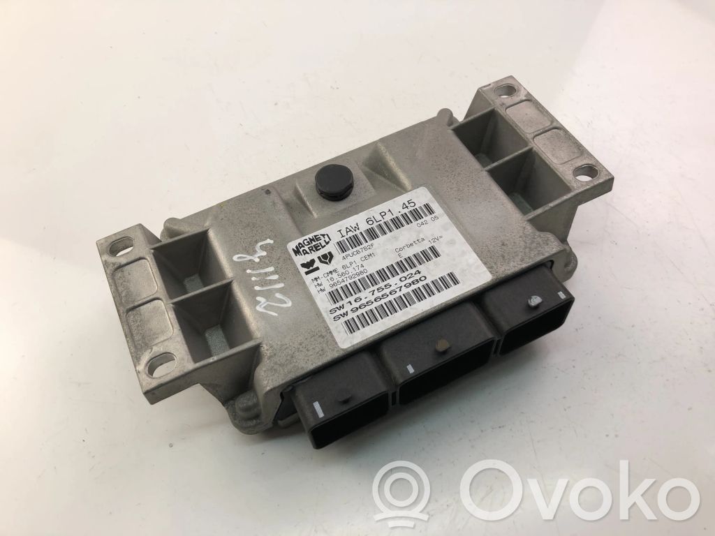 Peugeot 407 Engine control unit/module ECU 