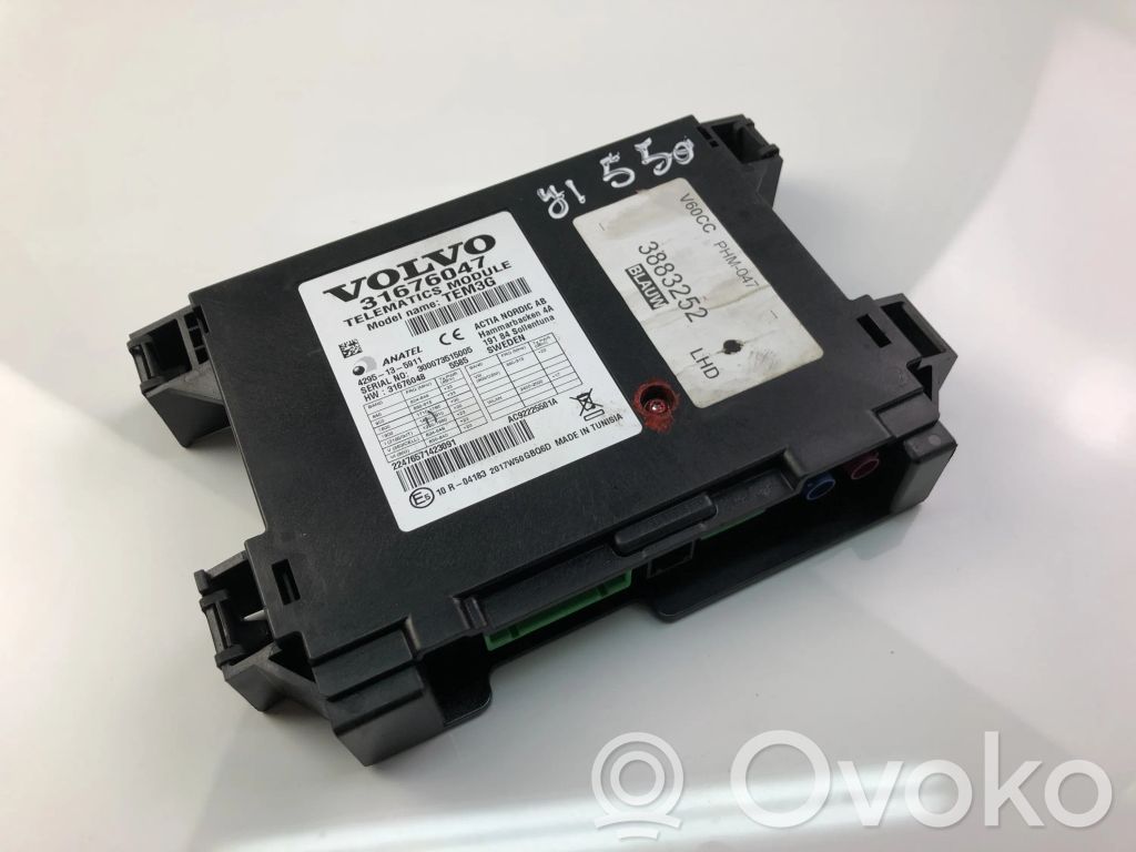 Volvo V60 Other control units/modules 
