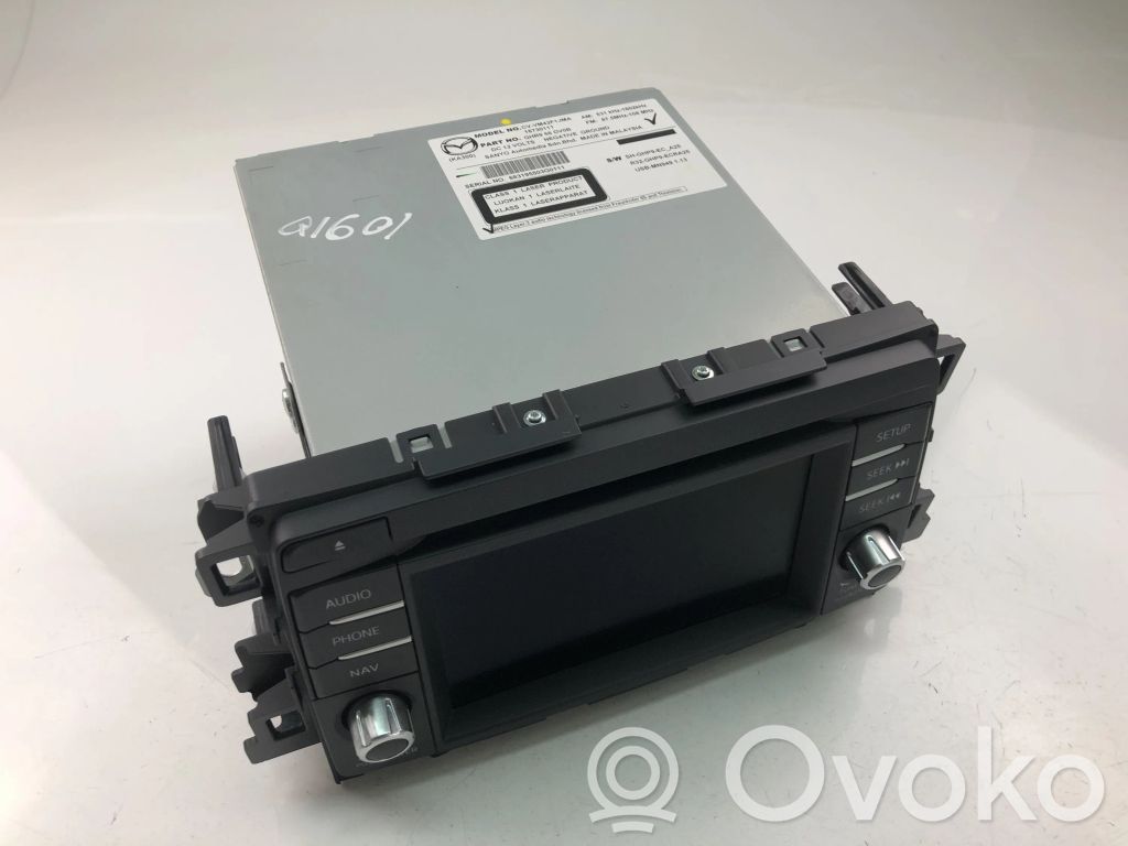 Mazda 6 Unidad delantera de radio/CD/DVD/GPS 