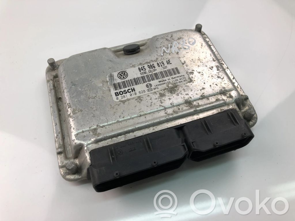 Engine control unit/module ECU   045906019AE,0281010628