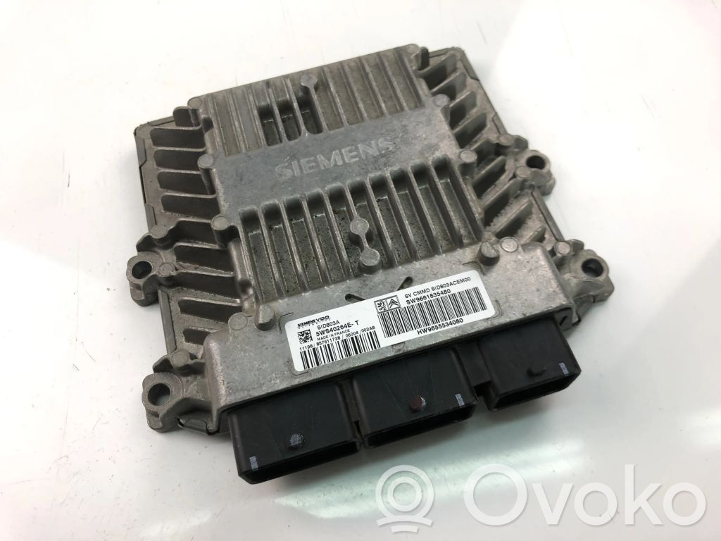 Peugeot 407 Engine control unit/module ECU 