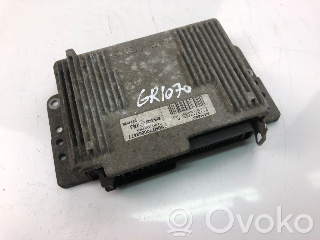 Engine control unit/module ECU   7700863477,S113717205D