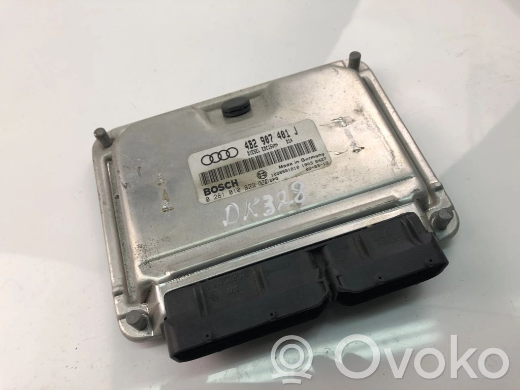 Audi A6 S6 C5 4B Unité de commande, module ECU de moteur 