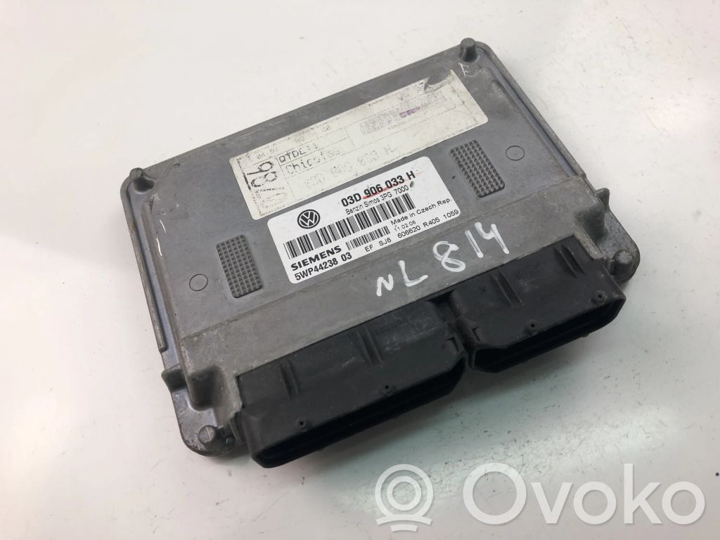 Volkswagen Fox Unité de commande, module ECU de moteur 