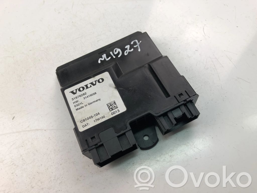 Volvo S90, V90 Other control units/modules 