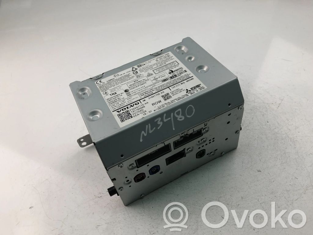 Volvo S90, V90 Panel / Radioodtwarzacz CD/DVD/GPS 