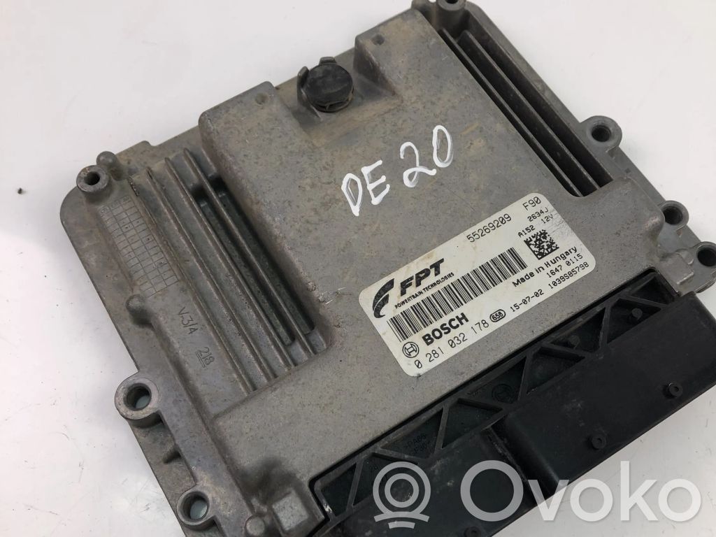 Fiat Doblo Engine control unit/module ECU 