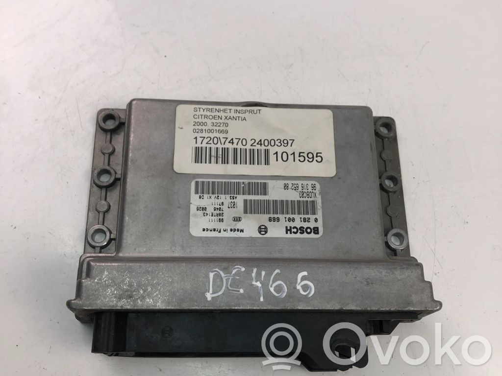 Citroen Xantia Engine control unit/module ECU 