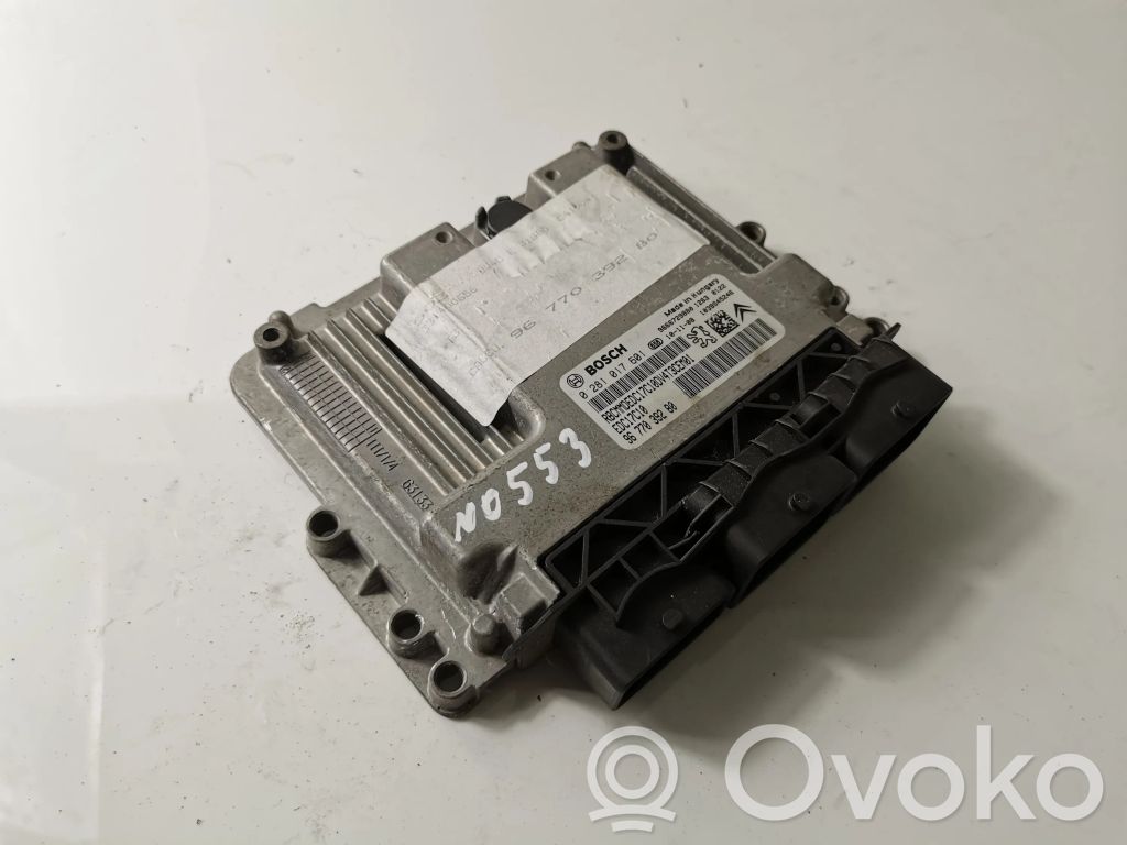 Engine control unit/module ECU   9677039280,0281017601