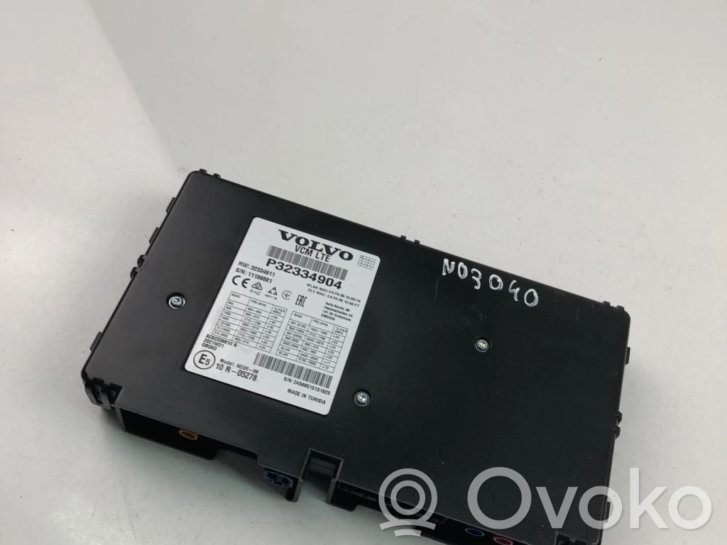 Volvo XC60 Other control units/modules 