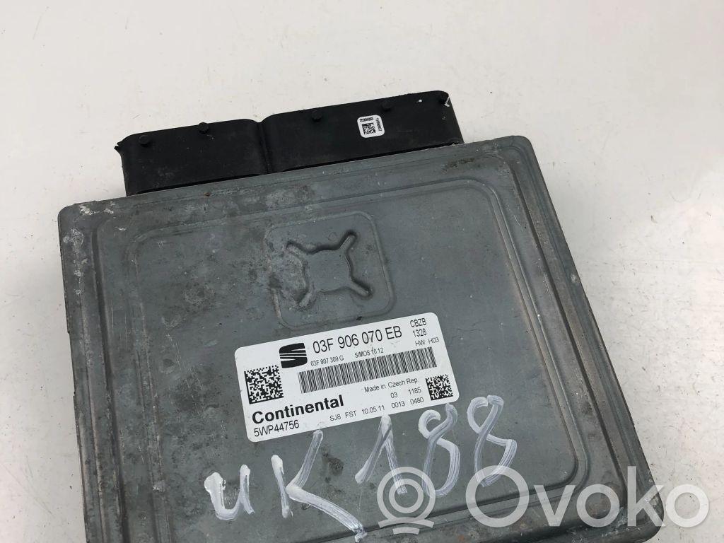 Seat Altea XL Unidad de control/módulo ECU del motor 