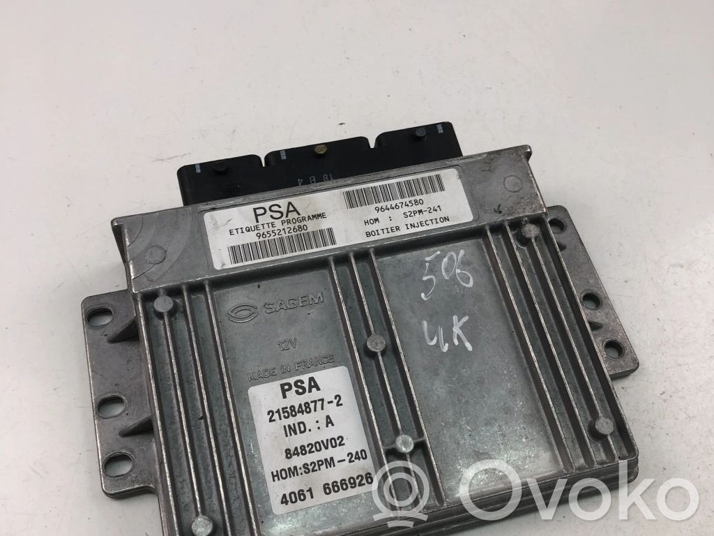 Citroen C5 Engine control unit/module ECU 