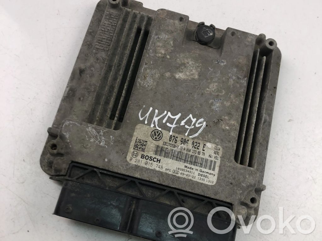 Volkswagen Crafter Engine control unit/module ECU 