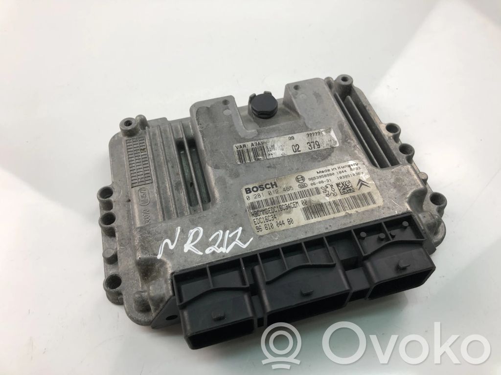 Peugeot 207 Engine control unit/module ECU 