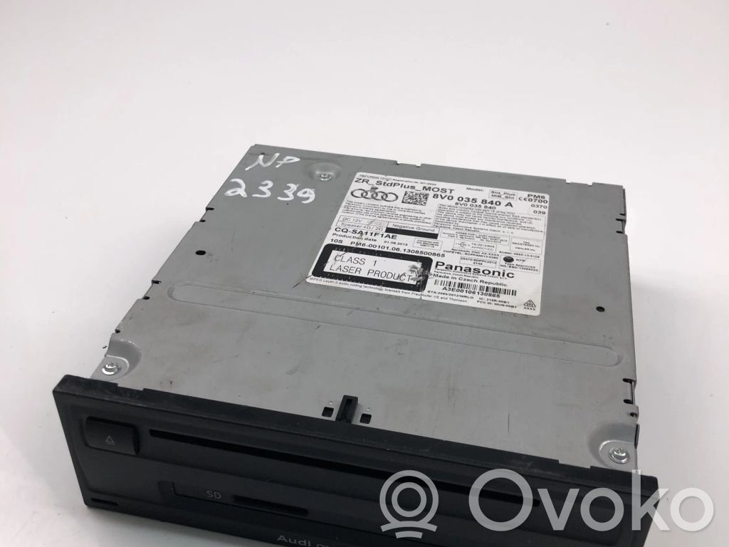 Audi A3 S3 8V Unitate principală radio/CD/DVD/GPS 
