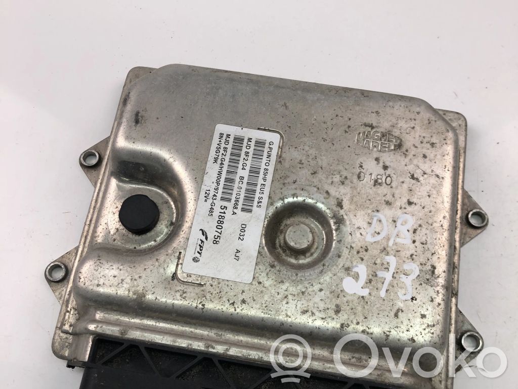 Fiat Punto (199) Engine control unit/module ECU 