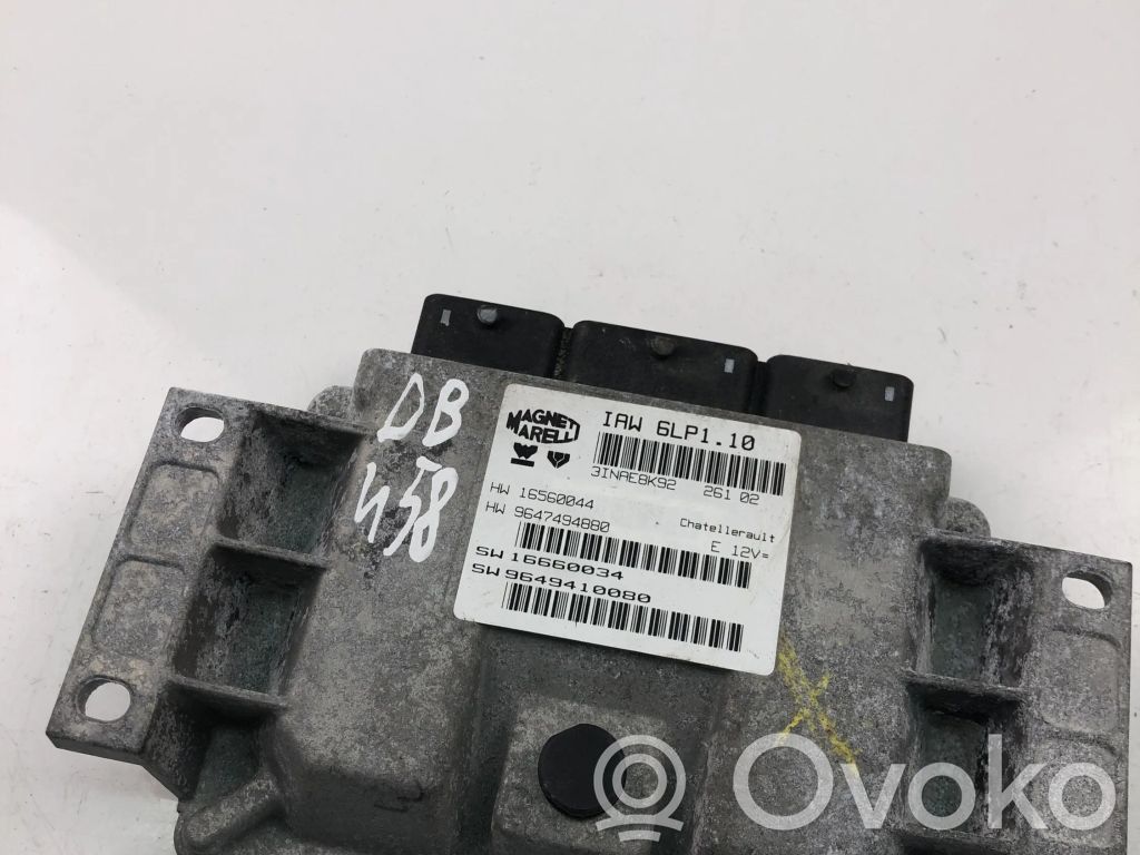 Peugeot 407 Engine control unit/module ECU 
