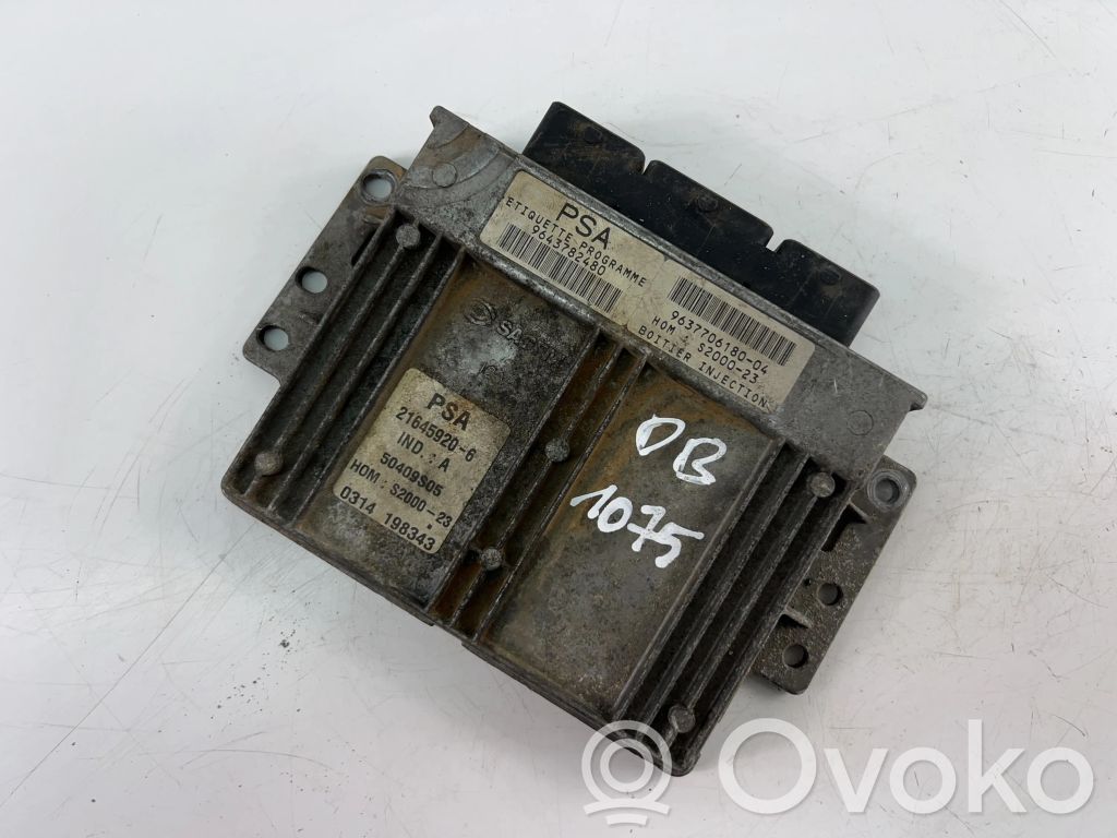 Peugeot 206 Engine control unit/module ECU 