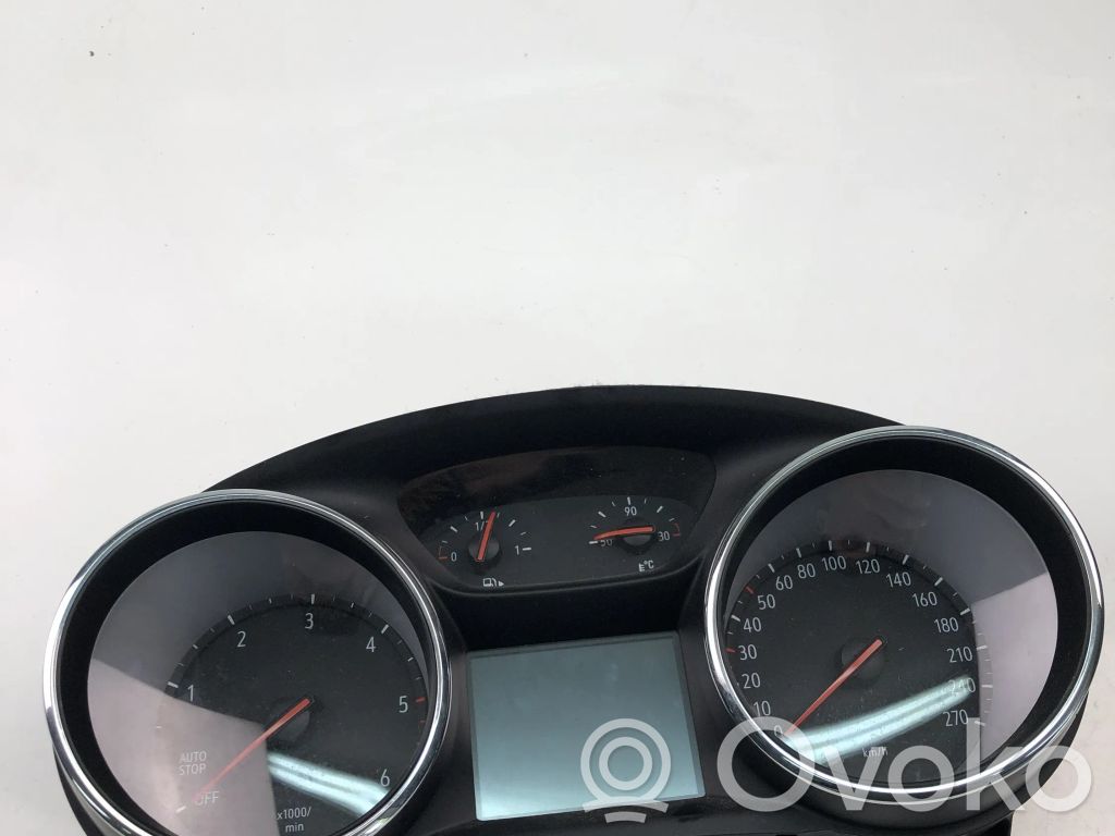 Opel Astra K Velocímetro (tablero de instrumentos) 