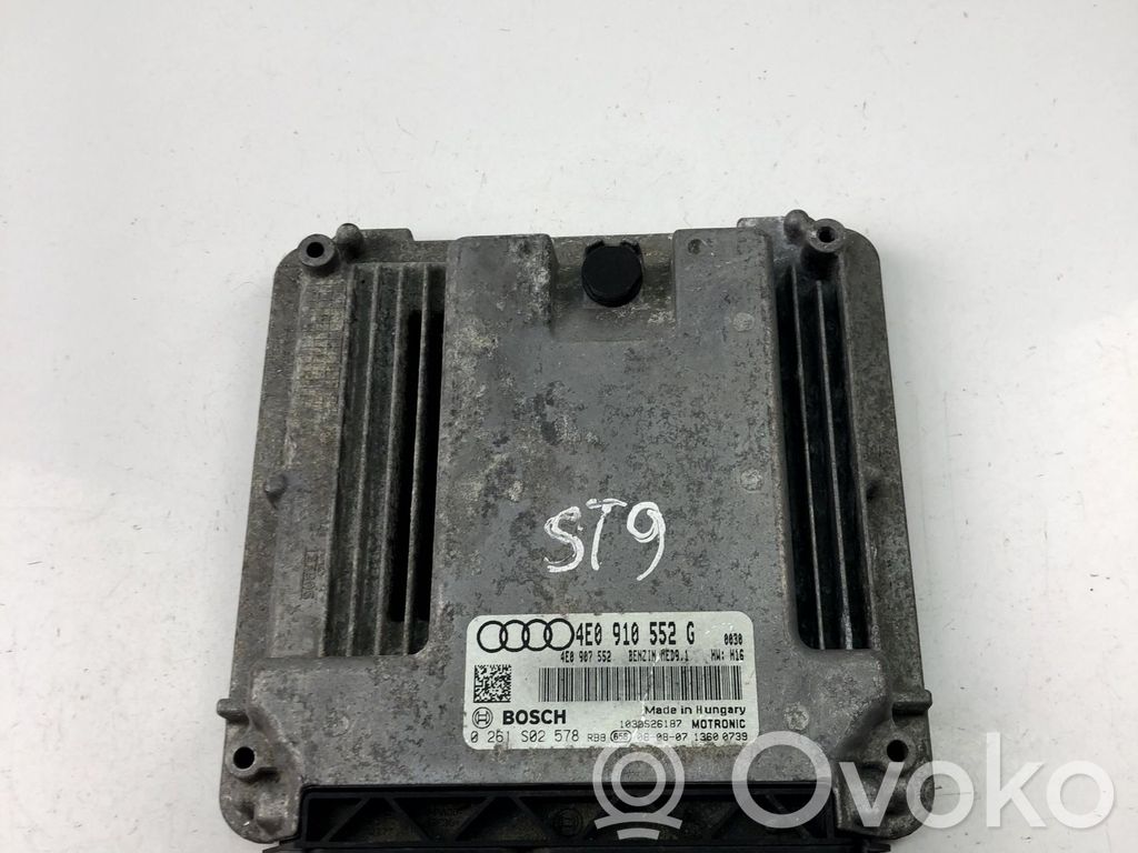 Audi A8 S8 D3 4E Engine control unit/module ECU 