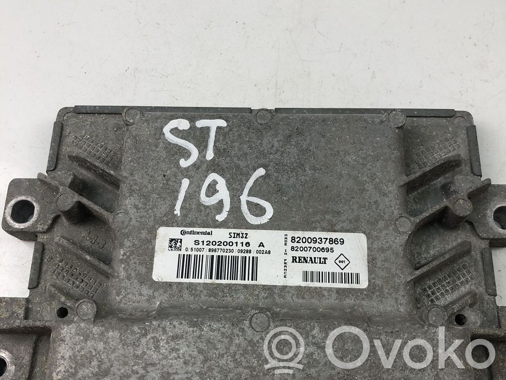 Engine control unit/module ECU   8200937869,S120200116A
