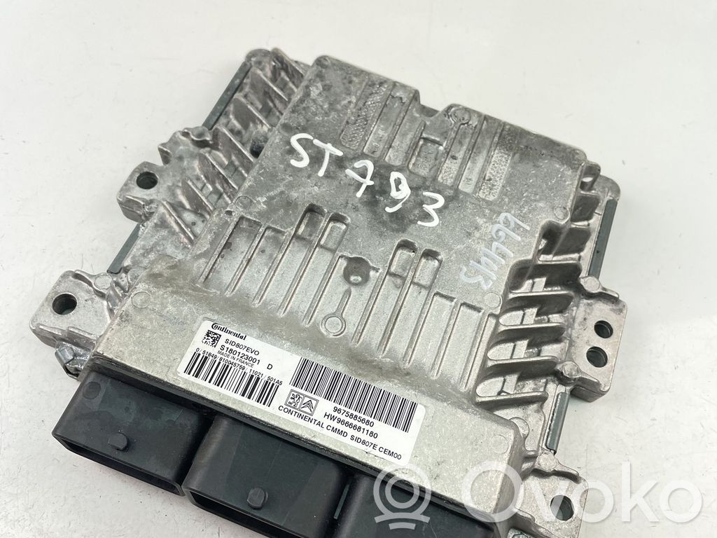 Citroen C5 Unidad de control/módulo ECU del motor 
