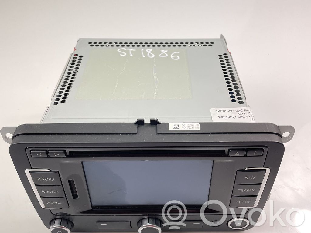 Volkswagen Tiguan Radio/CD/DVD/GPS head unit 
